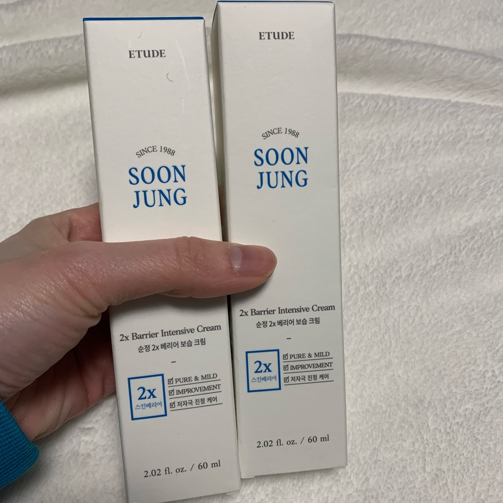 Etude house 2x barrier intensive cream (set of 2)